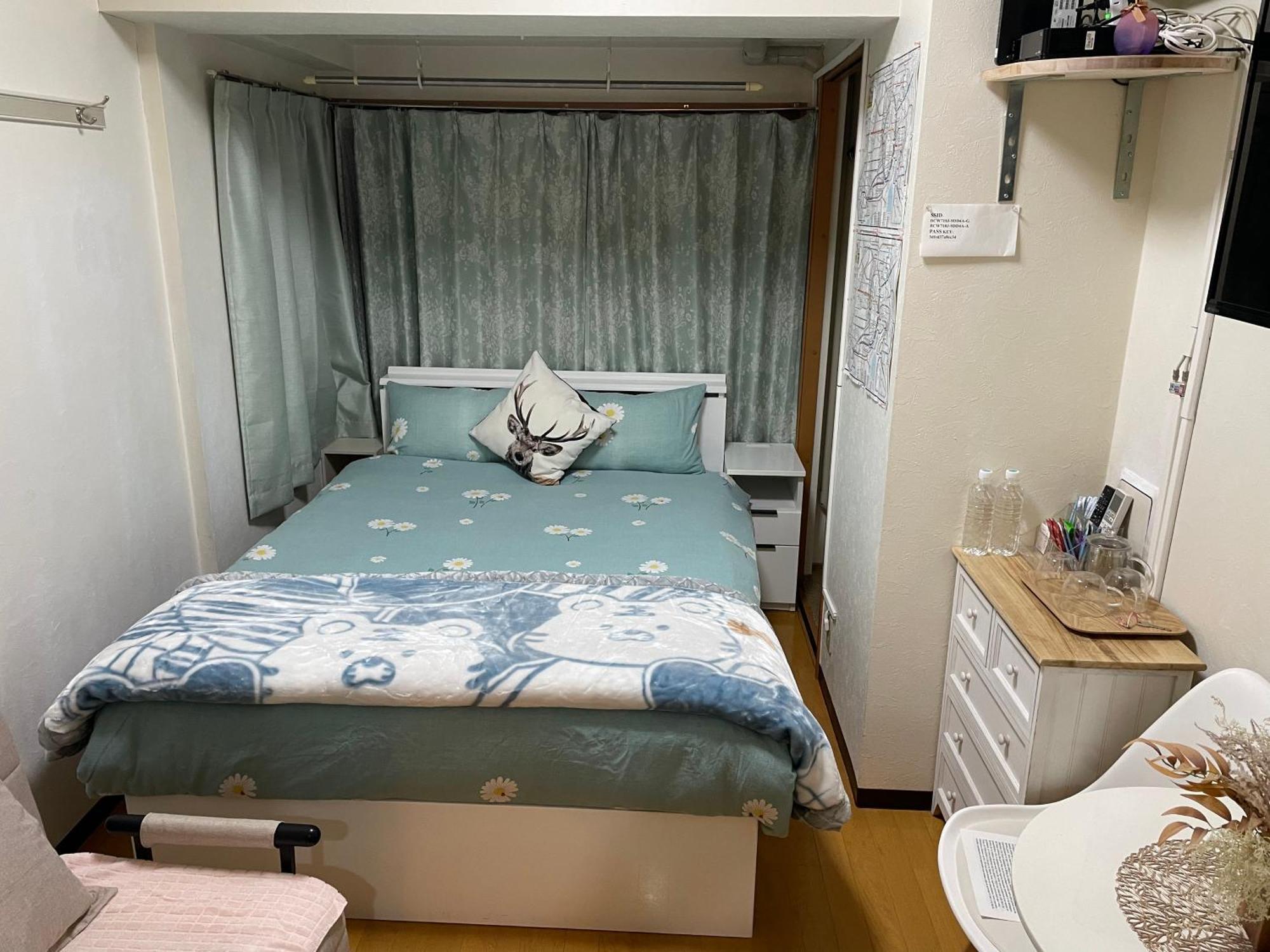 新宿安靜の家-A Quiet Home In Shinjuku - A 26 Square Meter Double Bed Room That Feels Like Home Tokyo Eksteriør billede